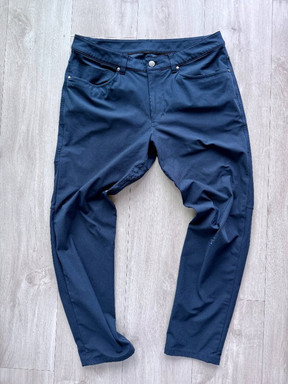 Lululemon ABC Slim-Fit 5-Pocket Pant Warpstreme Black Size 32
